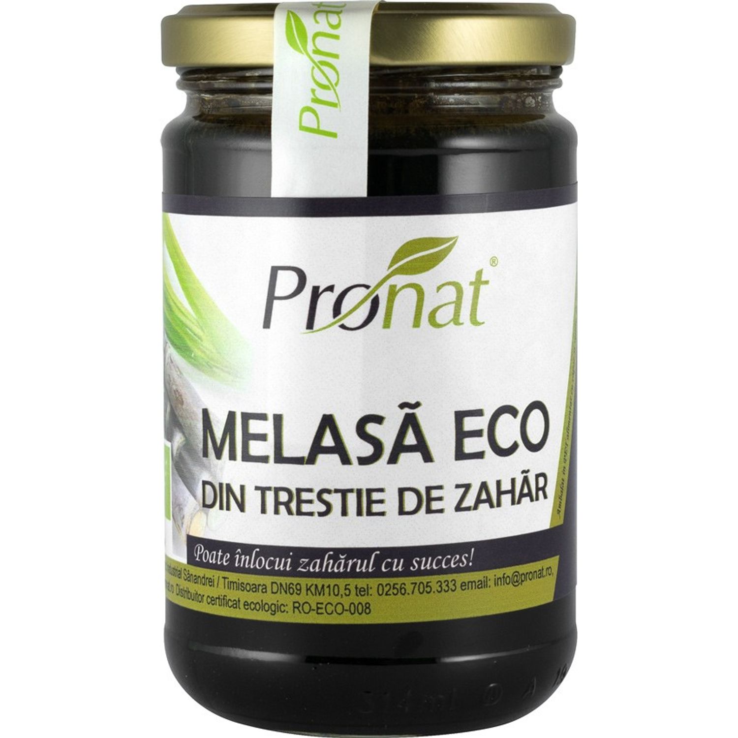 Melasa Bio din trestie de zahar, 400 g fotografia produsului