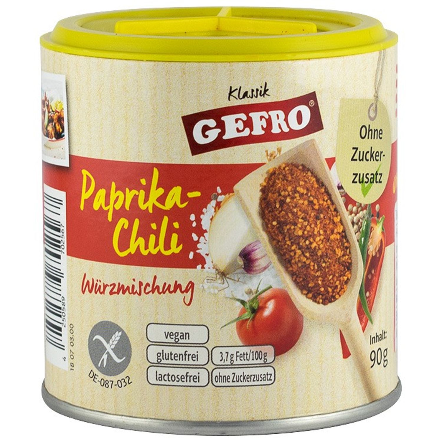 Amestec de condimente ardei dulce si chili 90g Gefro fotografia produsului
