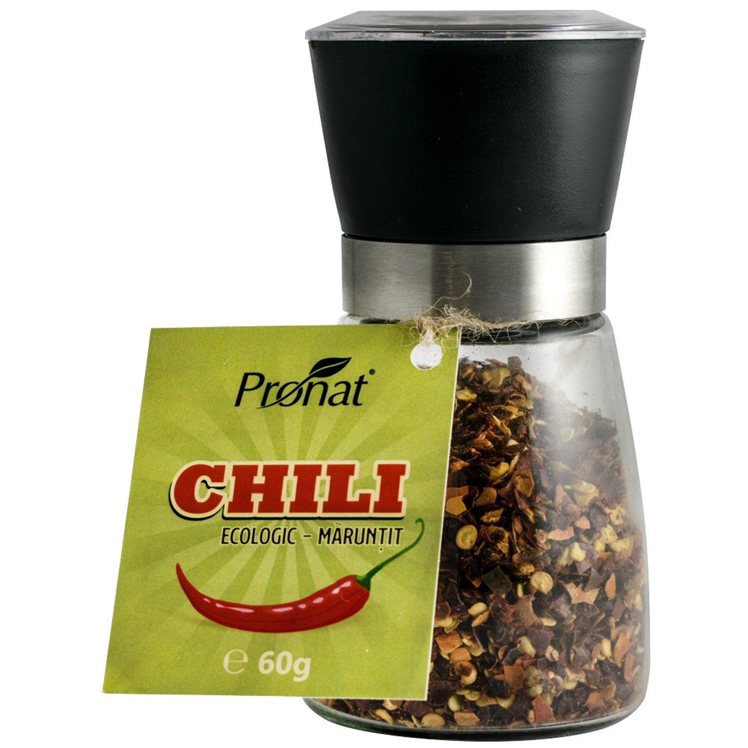 Chili Bio maruntit, 60 g fotografia produsului
