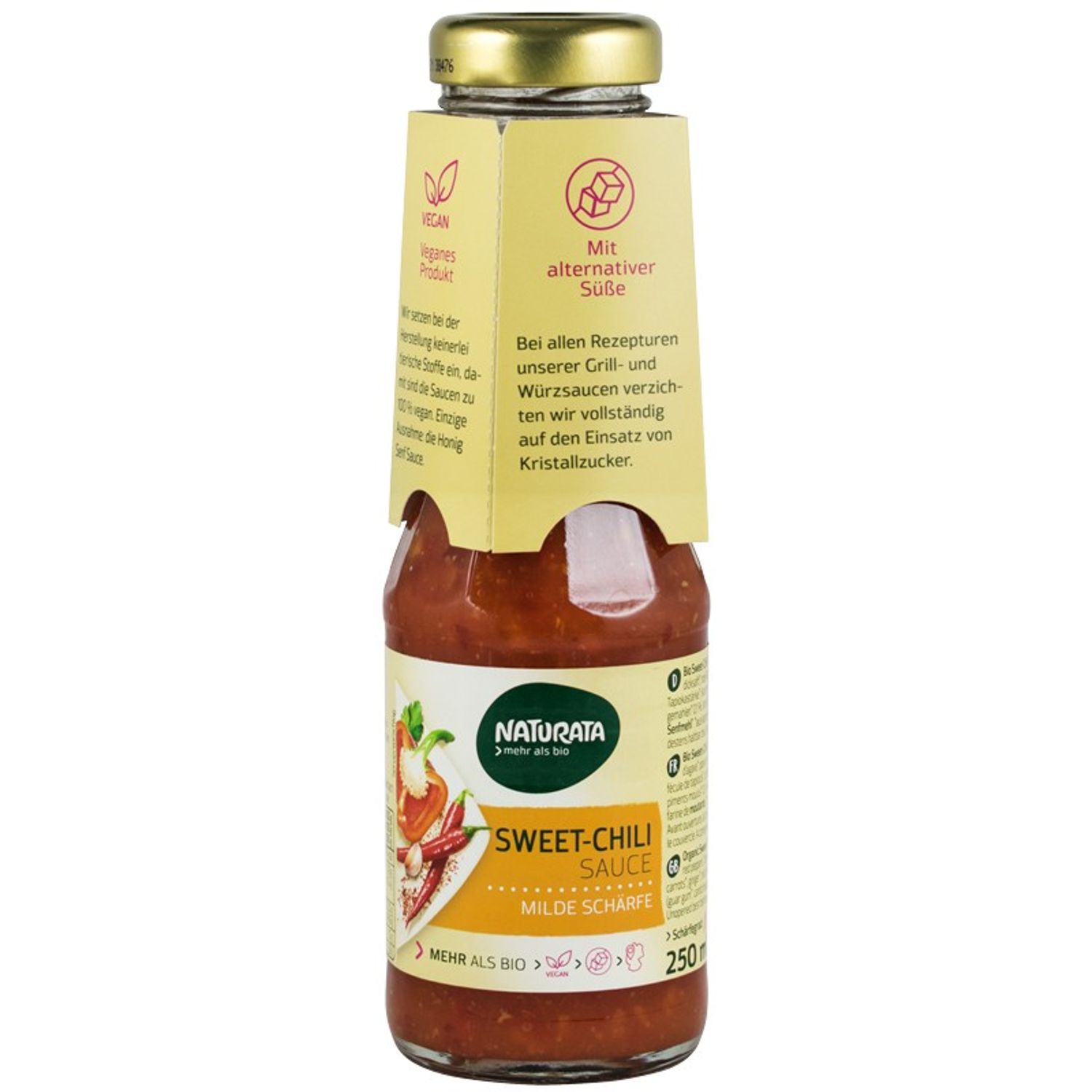 Sos Bio sweet chili, 250 ml naturata fotografia produsului
