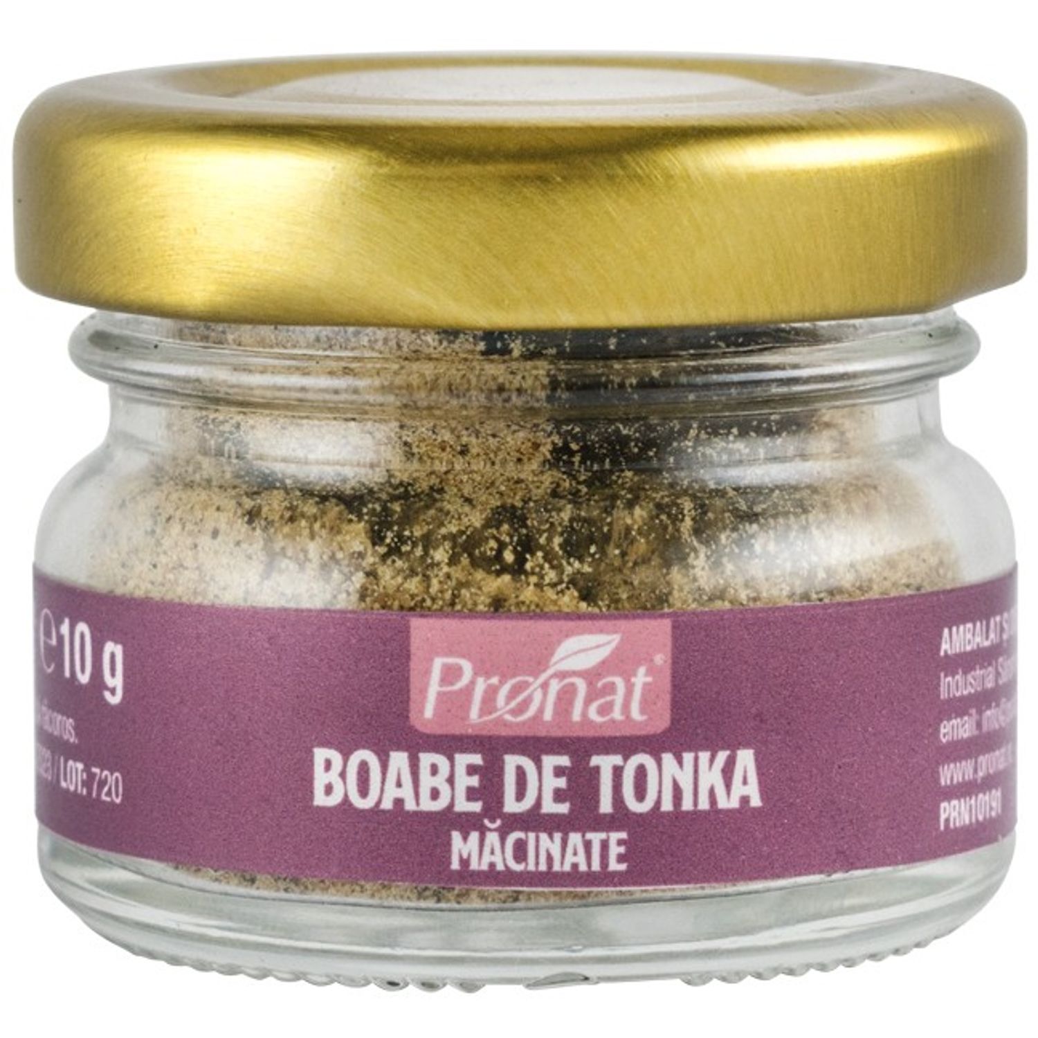 Boabe de tonka macinate 10g fotografia produsului