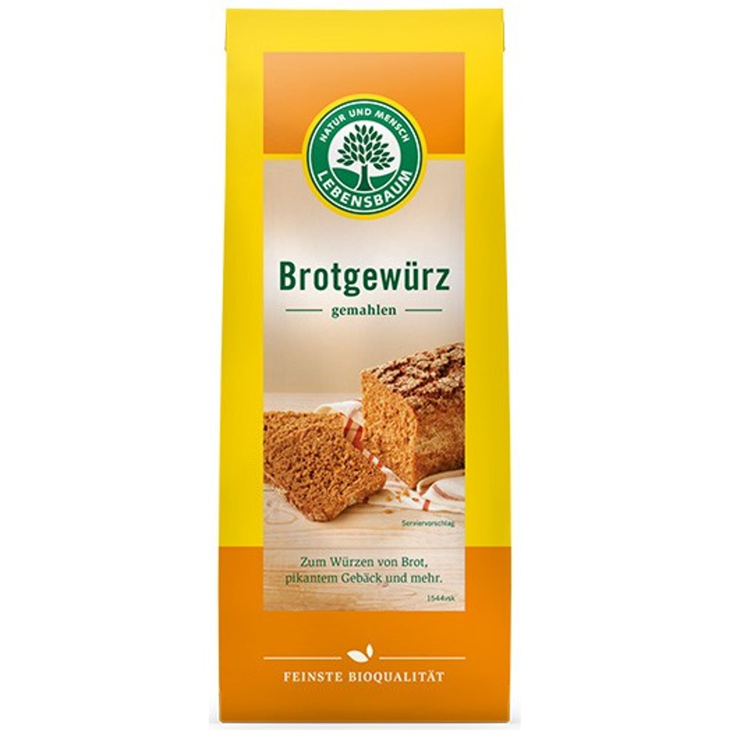 Amestec de condimente Bio pentru paine, 50 g Lebensbaum fotografia produsului
