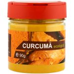 Curcuma Bio cu capac tip solnita, 90 g fotografia produsului