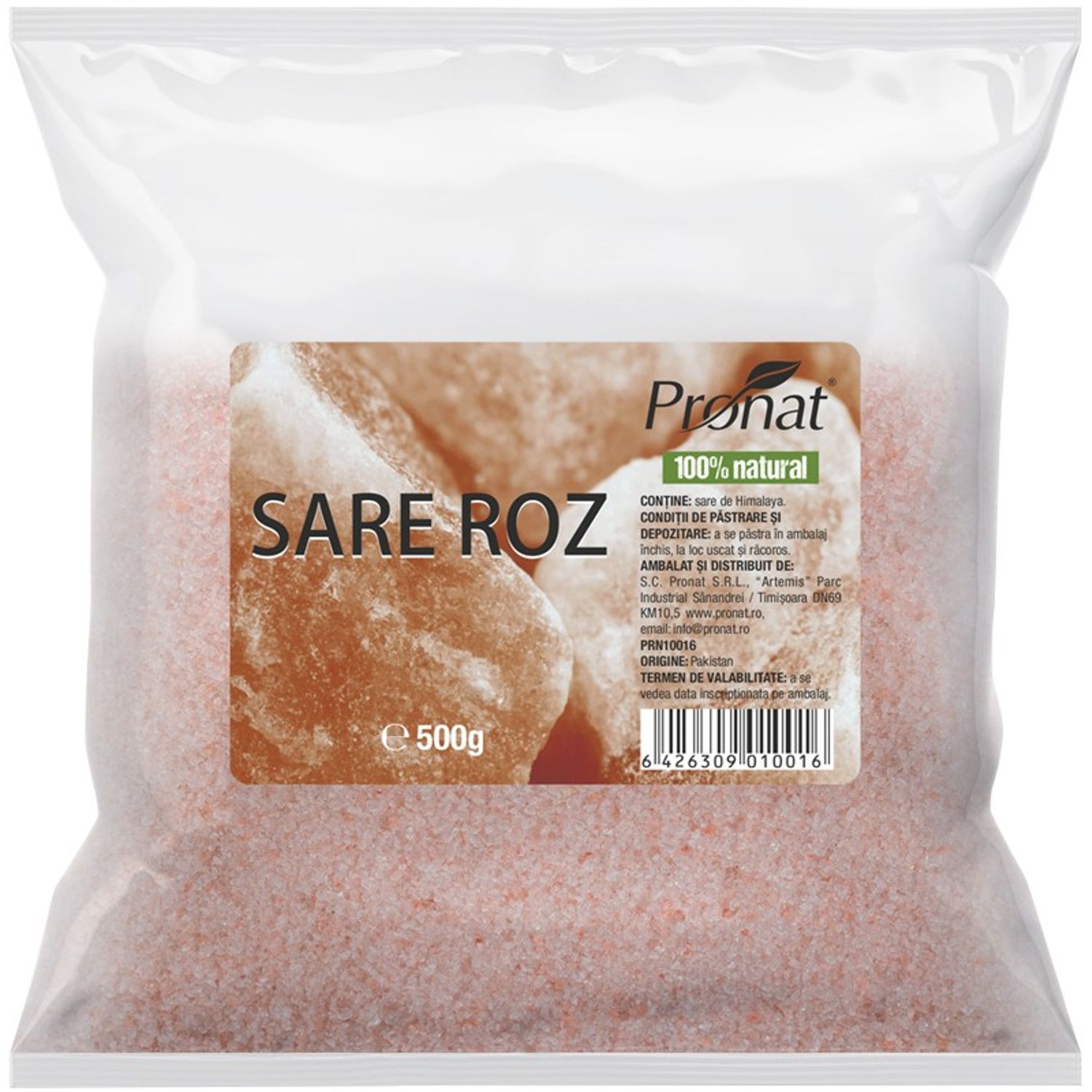 Sare roz 500g fotografia produsului