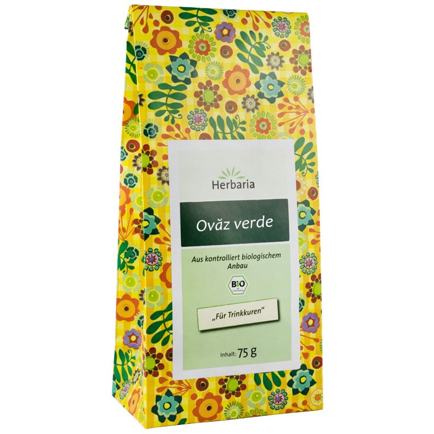 Ceai Bio de ovaz verde, 75g Herbaria fotografia produsului