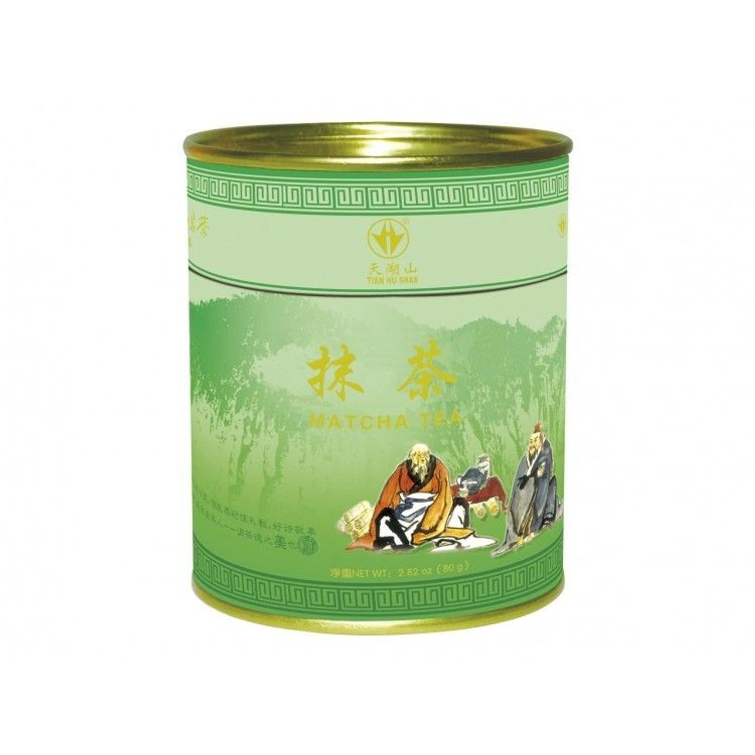 Ceai matcha, 80 g tian hu shan fotografia produsului