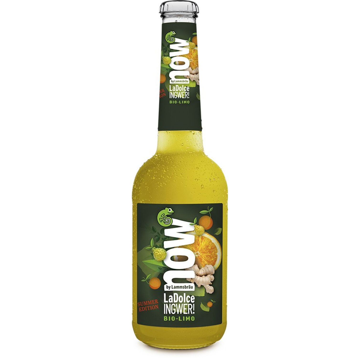 Limonada Bio cu portocale si ghimbir, 330ml now fotografia produsului