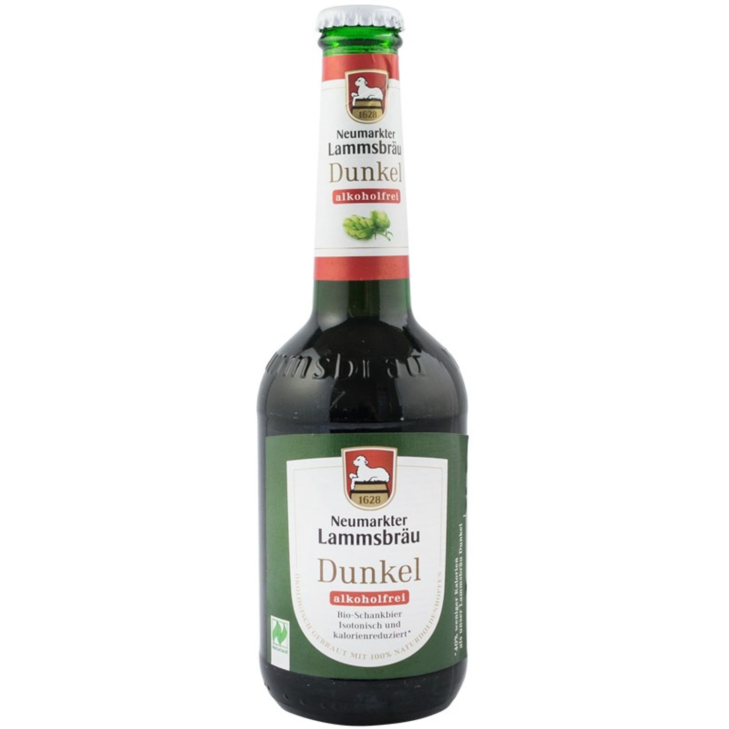 Bere neagra Bio fara alcool 330 ml Neumarkter Lammsbrau fotografia produsului