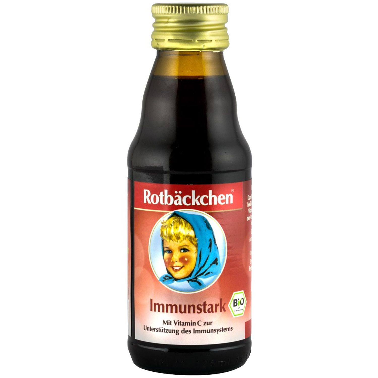 Imunitate buna suc Bio pur de fructe, 125 ml Rotbackchen fotografia produsului