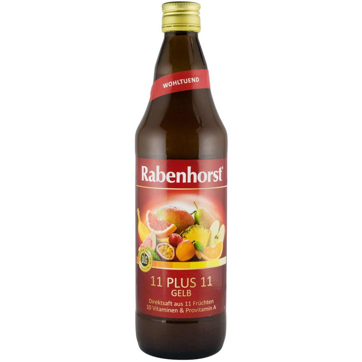 11 plus 11, suc pur multi-fruct, 0.75 l Rabenhorst fotografia produsului