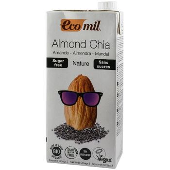 Bautura bio de migdale cu chia, fara zahar, 1l ecomil
