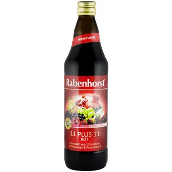 11 plus 11 rosu suc de fructe, 0.75l rabenhorst