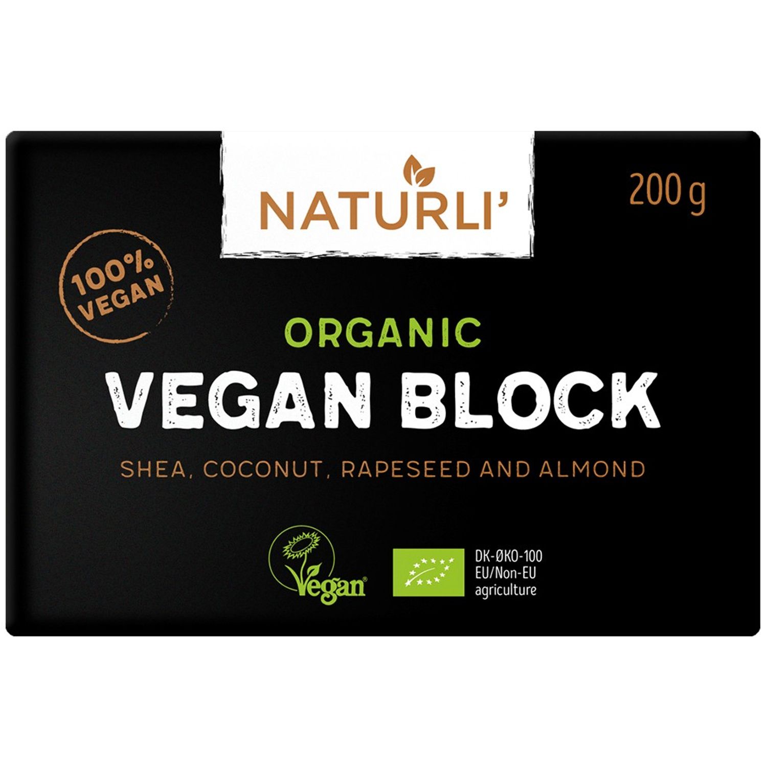Alternativa Bio de unt, 200g naturli fotografia produsului View 2 L