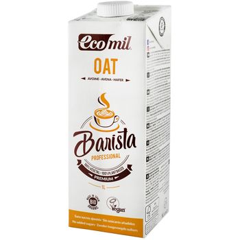 Barista, bautura vegetala bio de ovaz pentru cafea, 1l ecomil