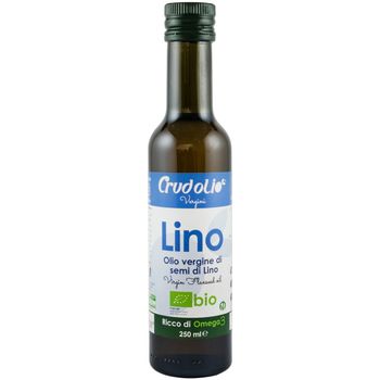 Ulei din seminte de in bio, 250 ml crudolio