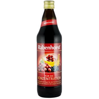 Rabenhorst – „pentru concentrare” suc de fructe, 0.75l