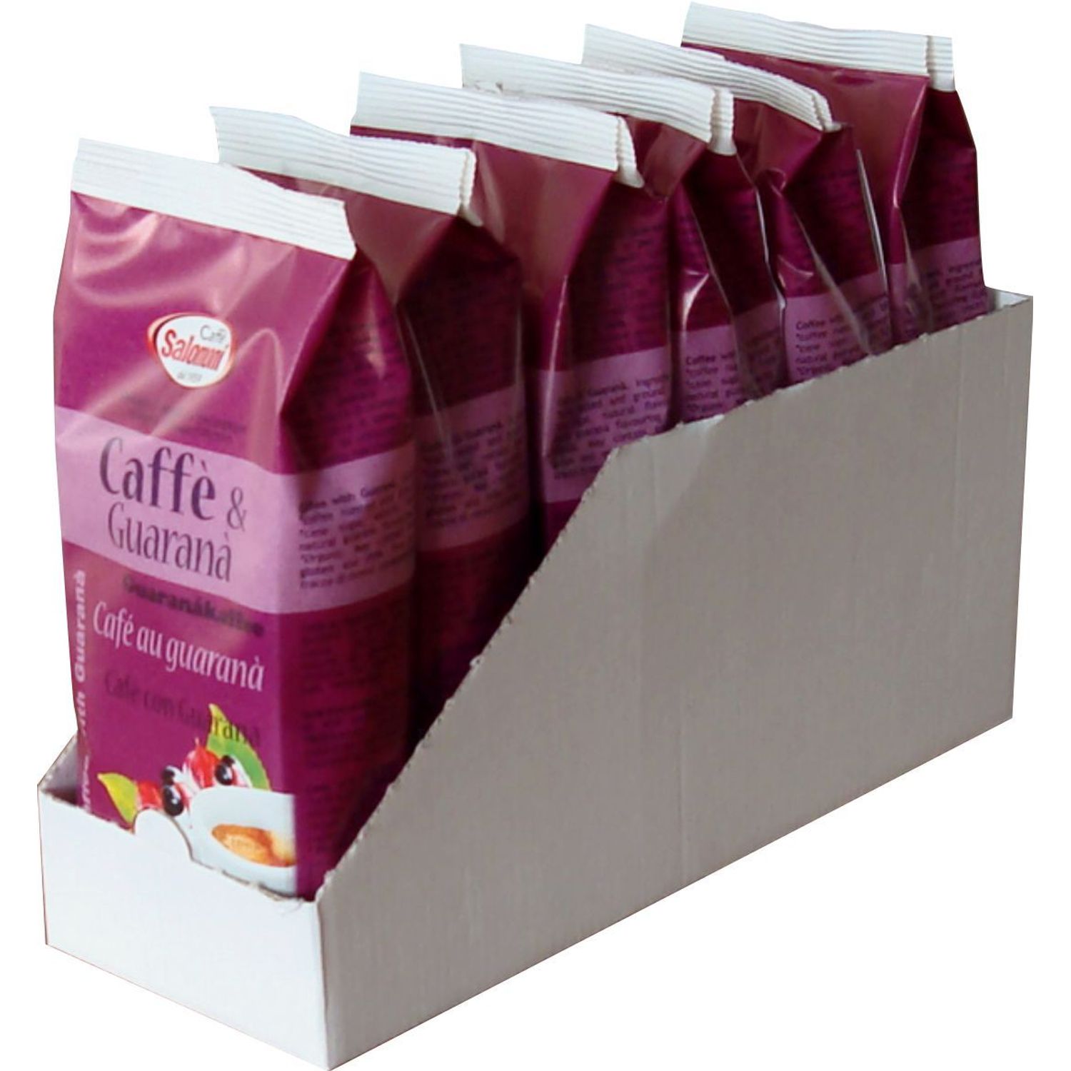 Cafea si guarana Bio 250 g salomoni fotografia produsului View 2 L