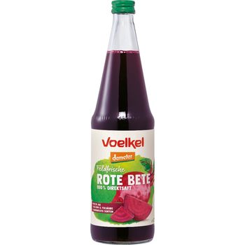 Suc bio de sfecla rosie proaspat presat, 0,7l voelkel