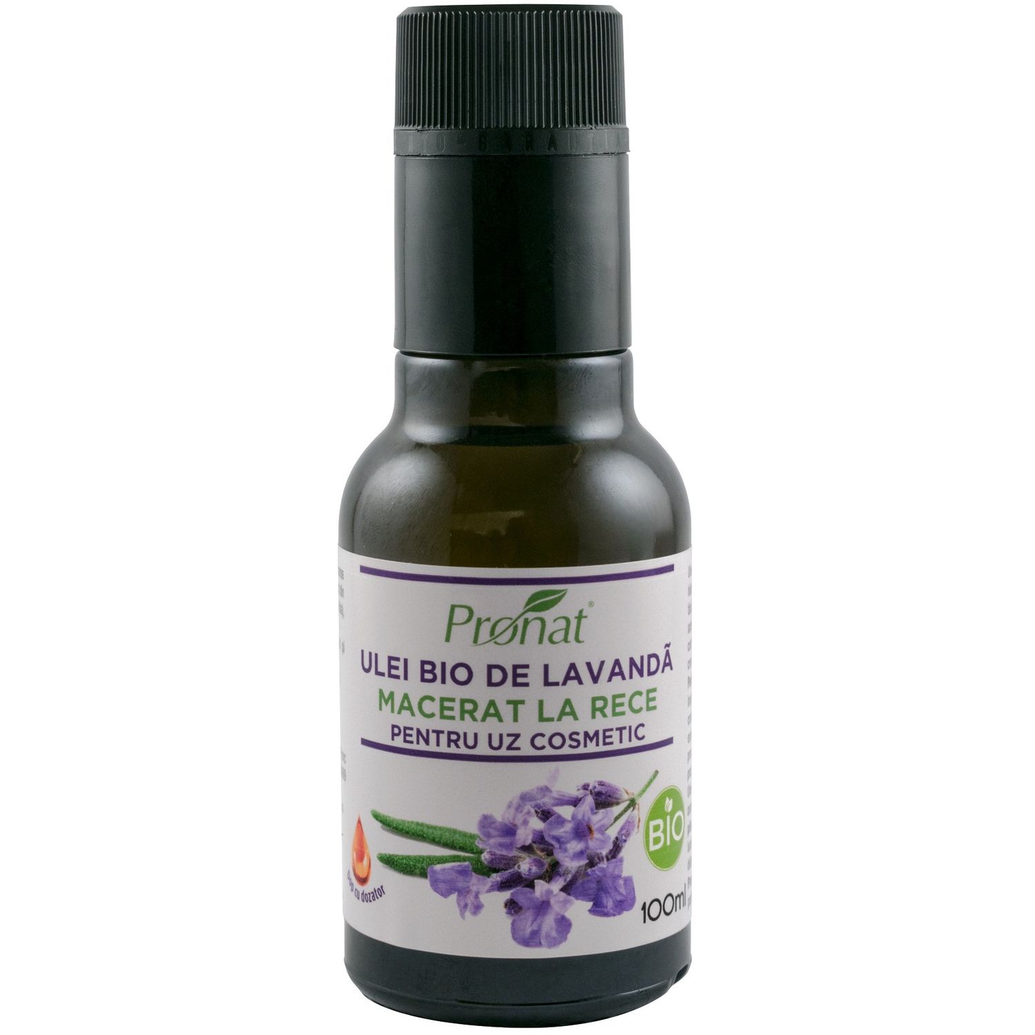 Ulei Bio de lavanda, macerat la rece, 100ml fotografia produsului