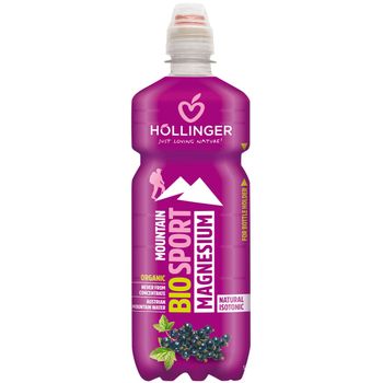 Bautura bio izotonica cu suc de coacaze negre, 750 ml hollinger