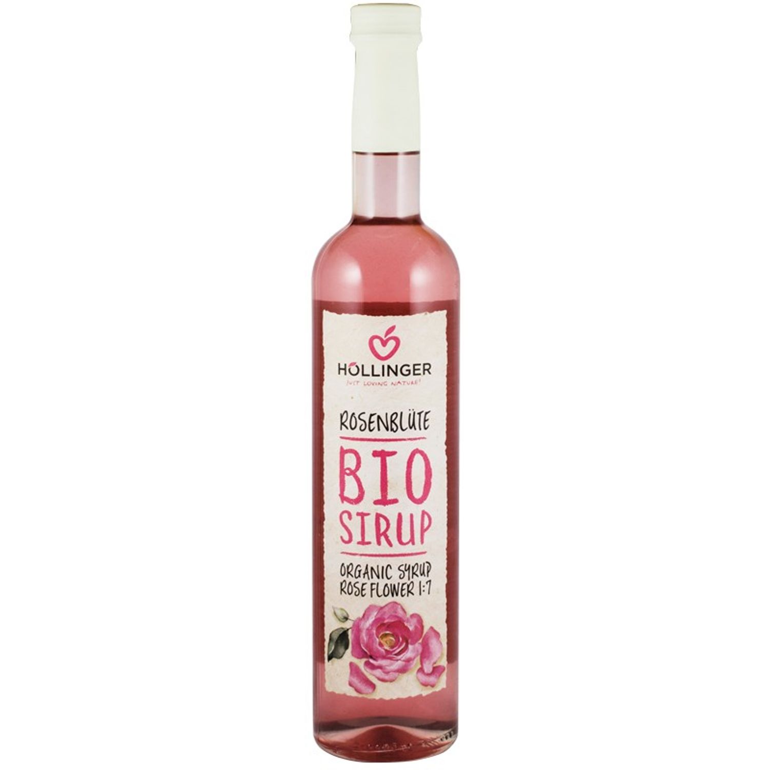 Sirop Bio de trandafiri, 0,5l Hollinger fotografia produsului