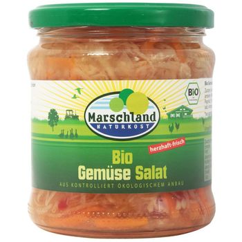 Salata de legume bio, 330 g/190 g marschland naturkost