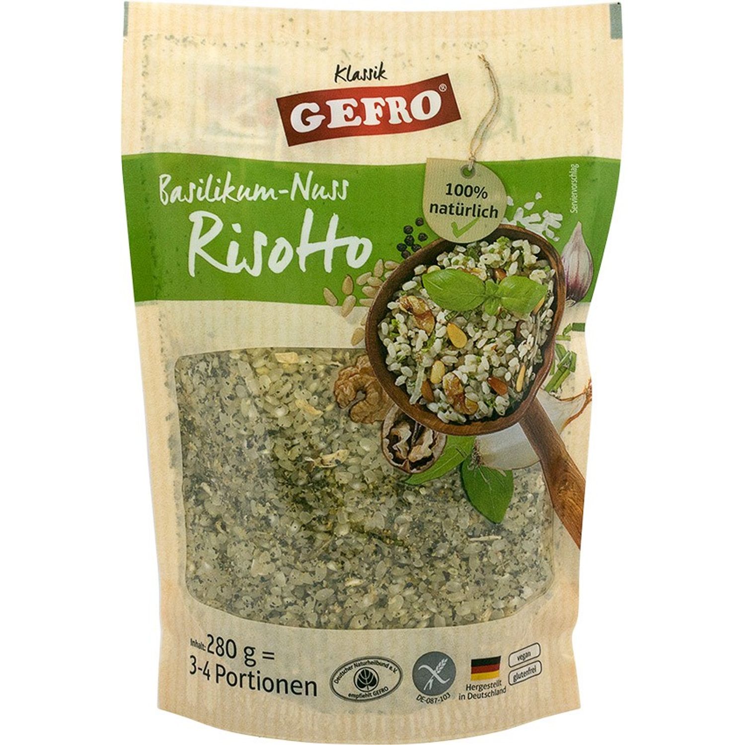 Risotto cu busuioc si nuca, 280g Gefro fotografia produsului