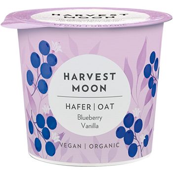 Preparat bio fermentat din bautura ovaz cu afine negre si vanilie, 275g harvest moon