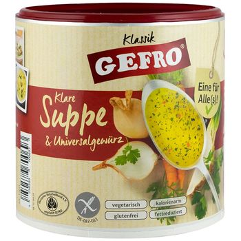 Supa de legume si condiment universal, 450g Gefro elefant.ro Alimentare & Superfoods