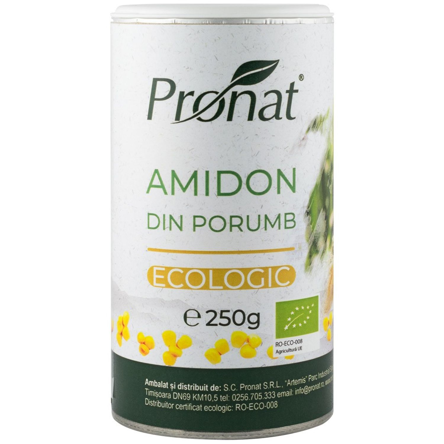 Amidon Bio de porumb, 250g fotografia produsului