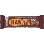 Baton proteic cu unt de arahide, 20% proteine, 50g Bombus fotografia produsului