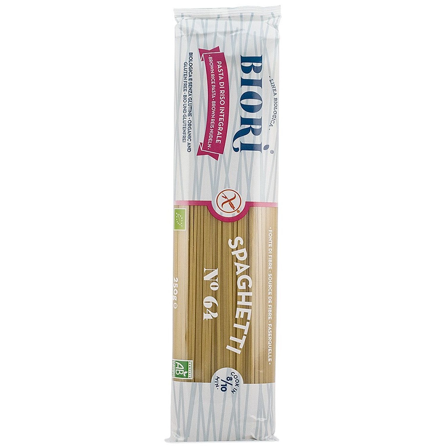 Spaghetti Bio din faina de orez integral, 250 g Biori fotografia produsului