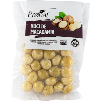 Nuci macadamia crude 100 g