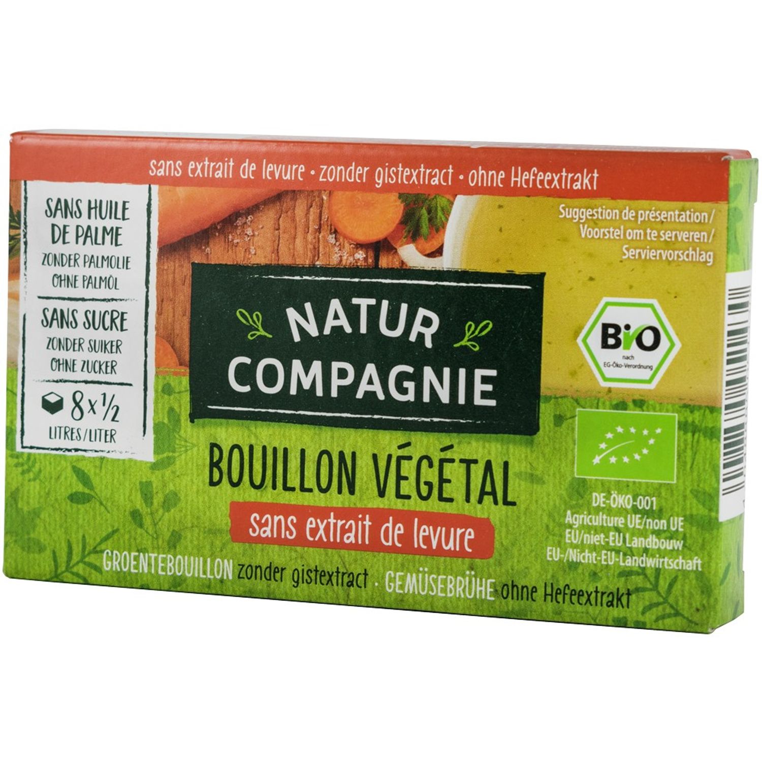 Supa Bio de legume, 80 g Natur Compagnie fotografia produsului