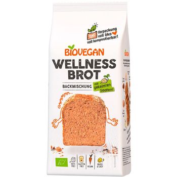 Premix bio pentru paine wellness, fara gluten, 320g biovegan