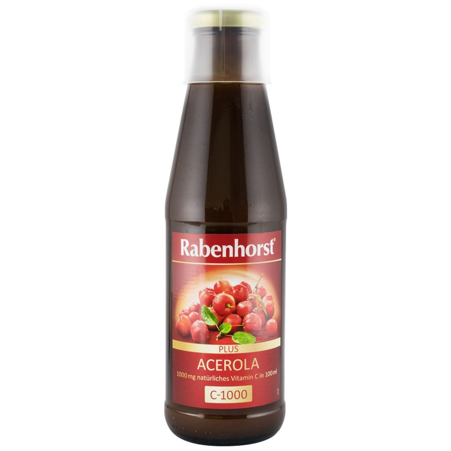 Suc pur acerola plus c1000, 450 ml Rabenhorst fotografia produsului