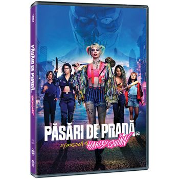 Pasari de prada si fantastica harley quinn, dvd