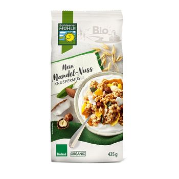 Musli bio cu migdale si alune, 425 g bohlsener muhle