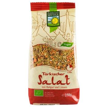 Amestec bio pentru salata de linte si bulgur in stil trucesc, 250g bohlsener muhle