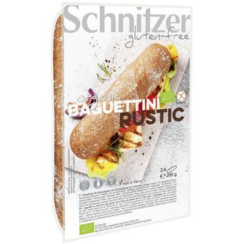 Baghete rustice bio fara gluten, 200g schnitzer gluten free