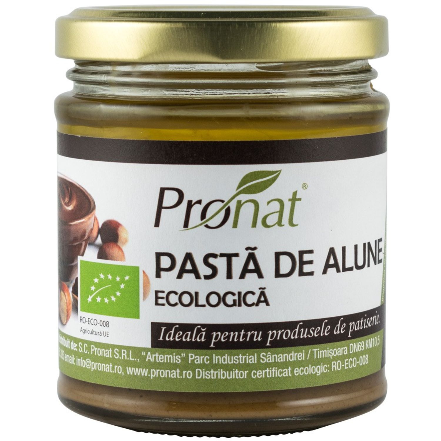 Pasta de alune Bio, 170g fotografia produsului