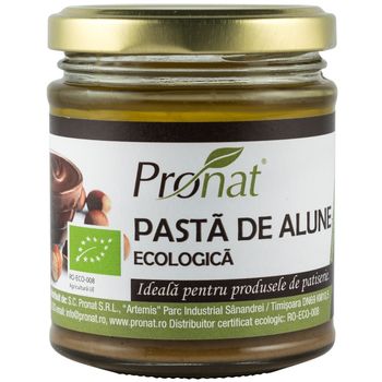 Pasta de alune bio, 170g