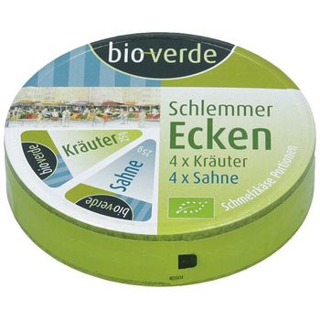 Triunghiuri de branza topita bio, 8x25g – 200g bioverde