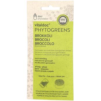 Seminte bio de broccoli pentru germinat, 50g doc.phytolabor