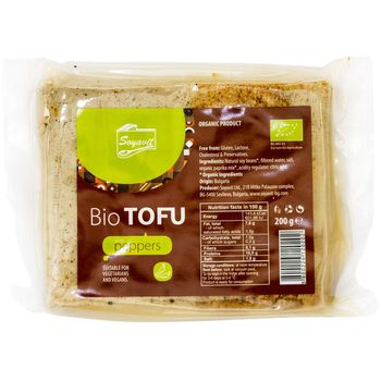 Tofu bio cu ardei, 200 g soyavit