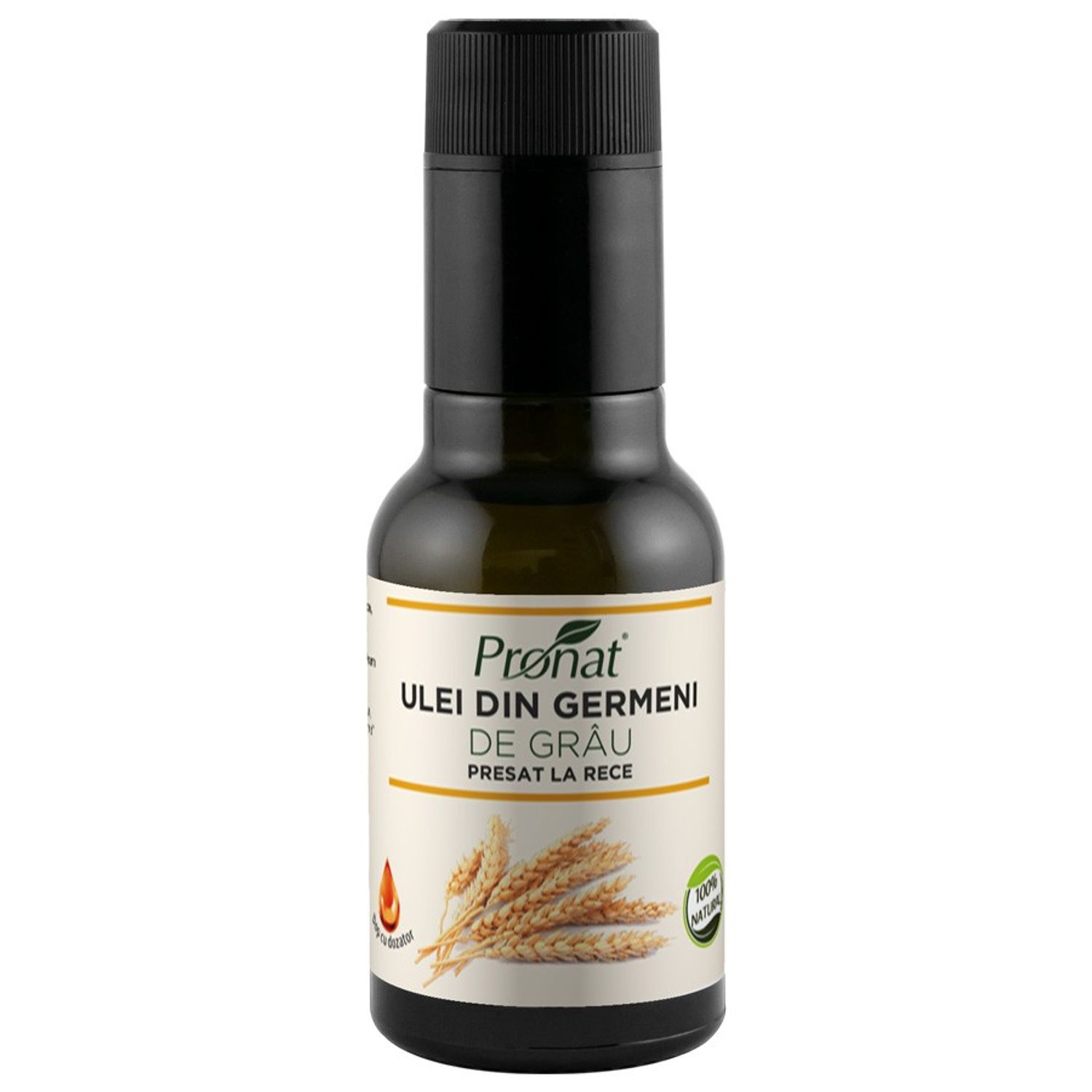 Ulei din germeni de grau presat la rece, 100 ml fotografia produsului