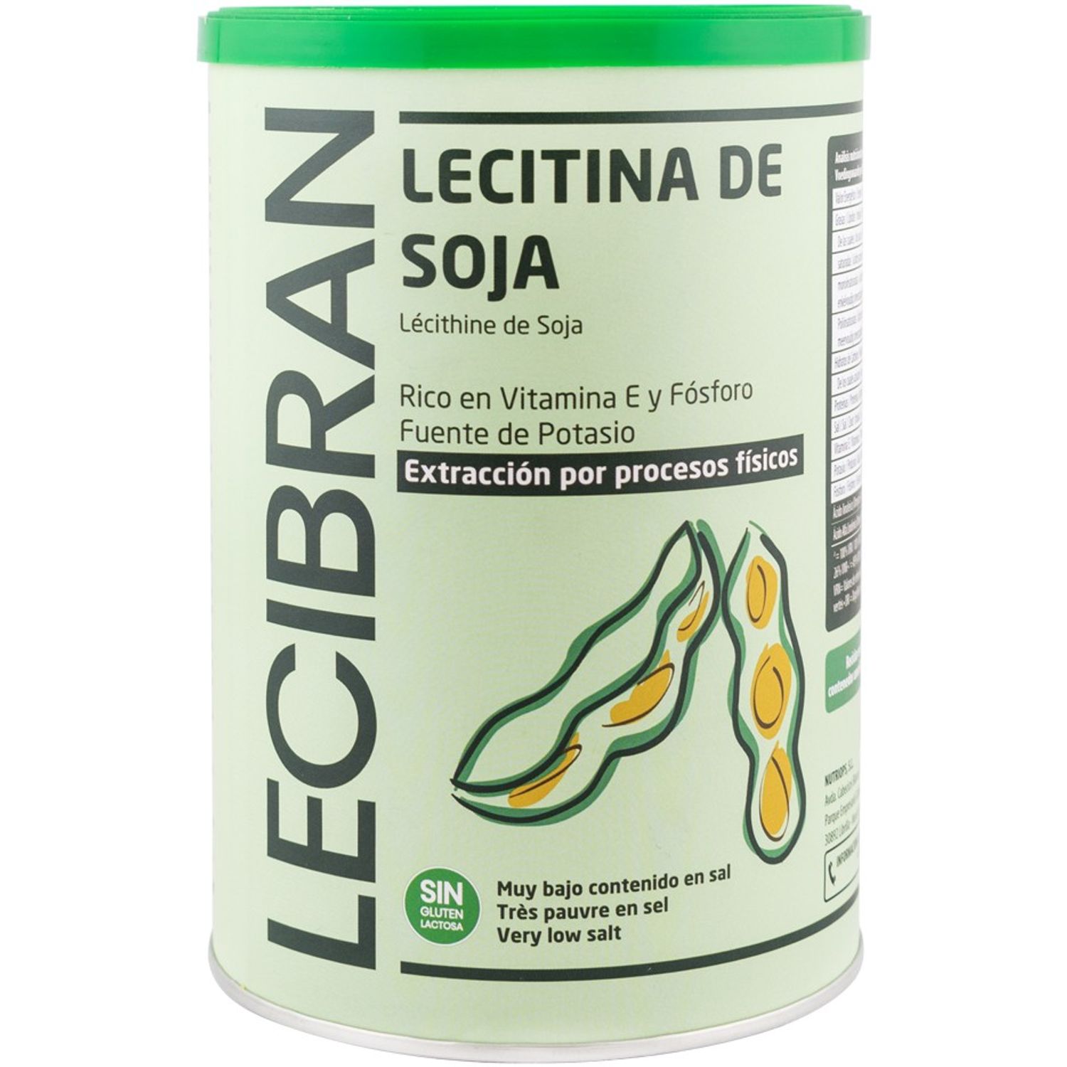 Lecitina microgranulara, 400 g Lecibran fotografia produsului