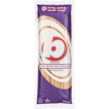 Taitei bio din orez brun, 250g king soba