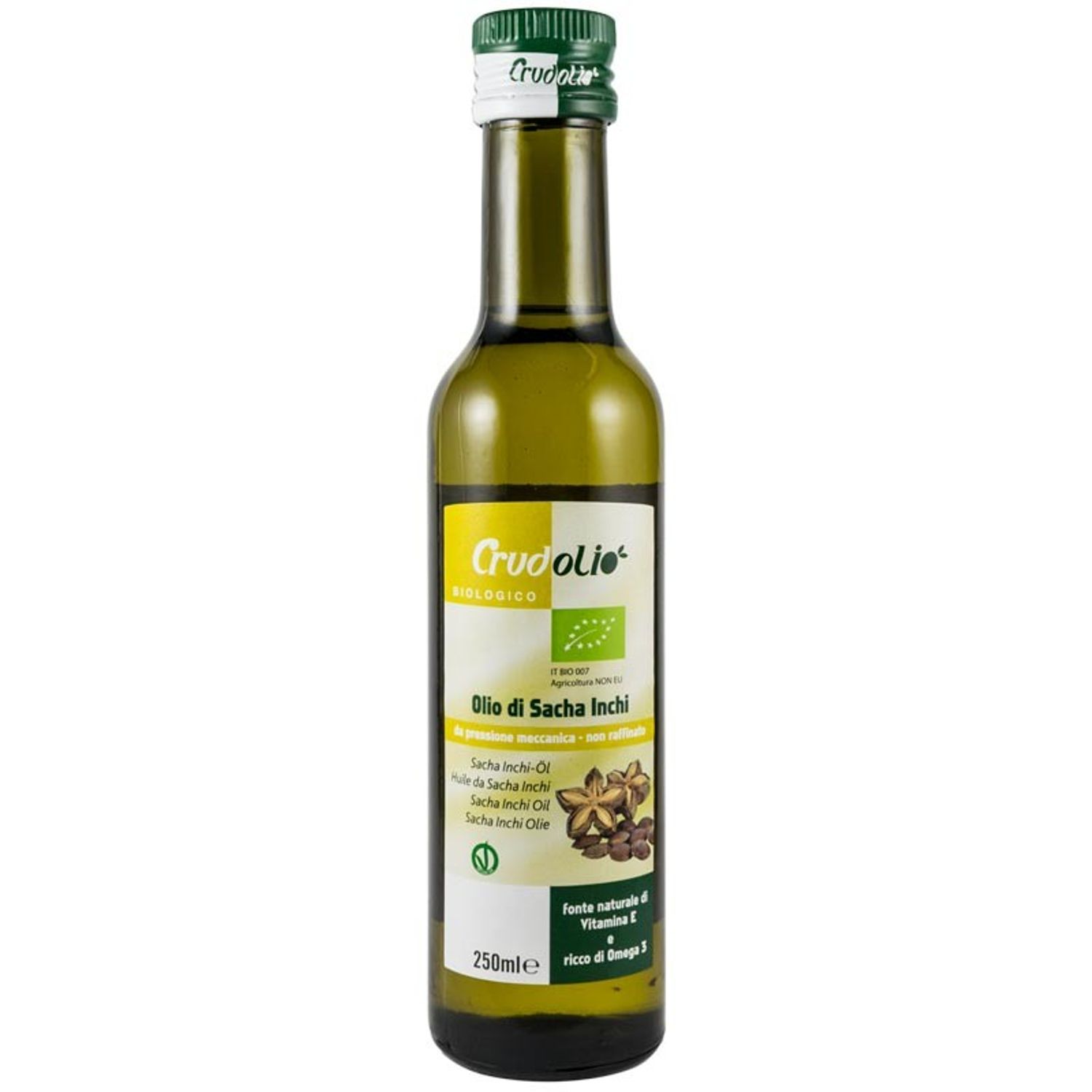 Ulei Bio de sacha inchi, 250 ml Crudolio fotografia produsului