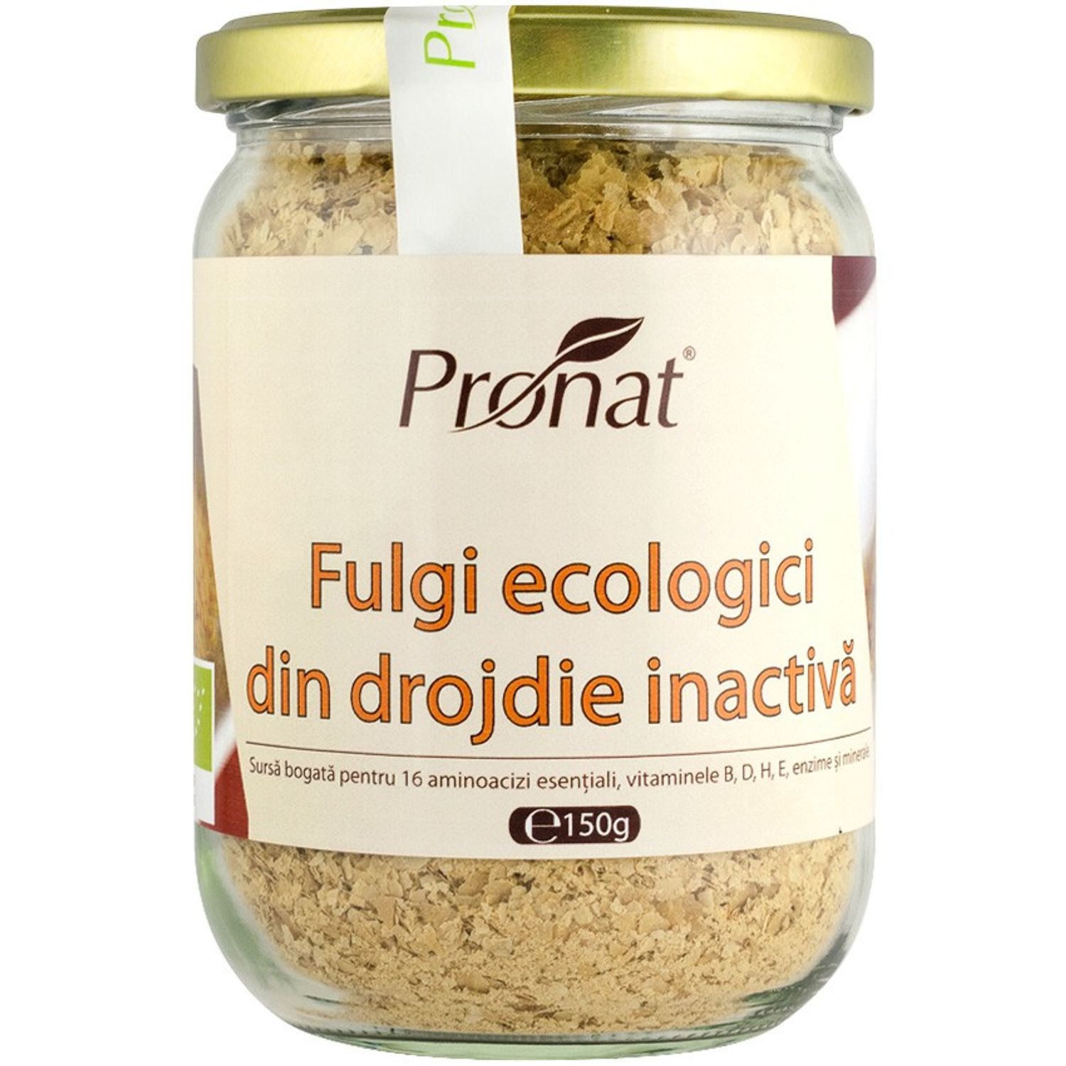 Fulgi Bio din drojdie nutritiva inactiva, 150g fotografia produsului